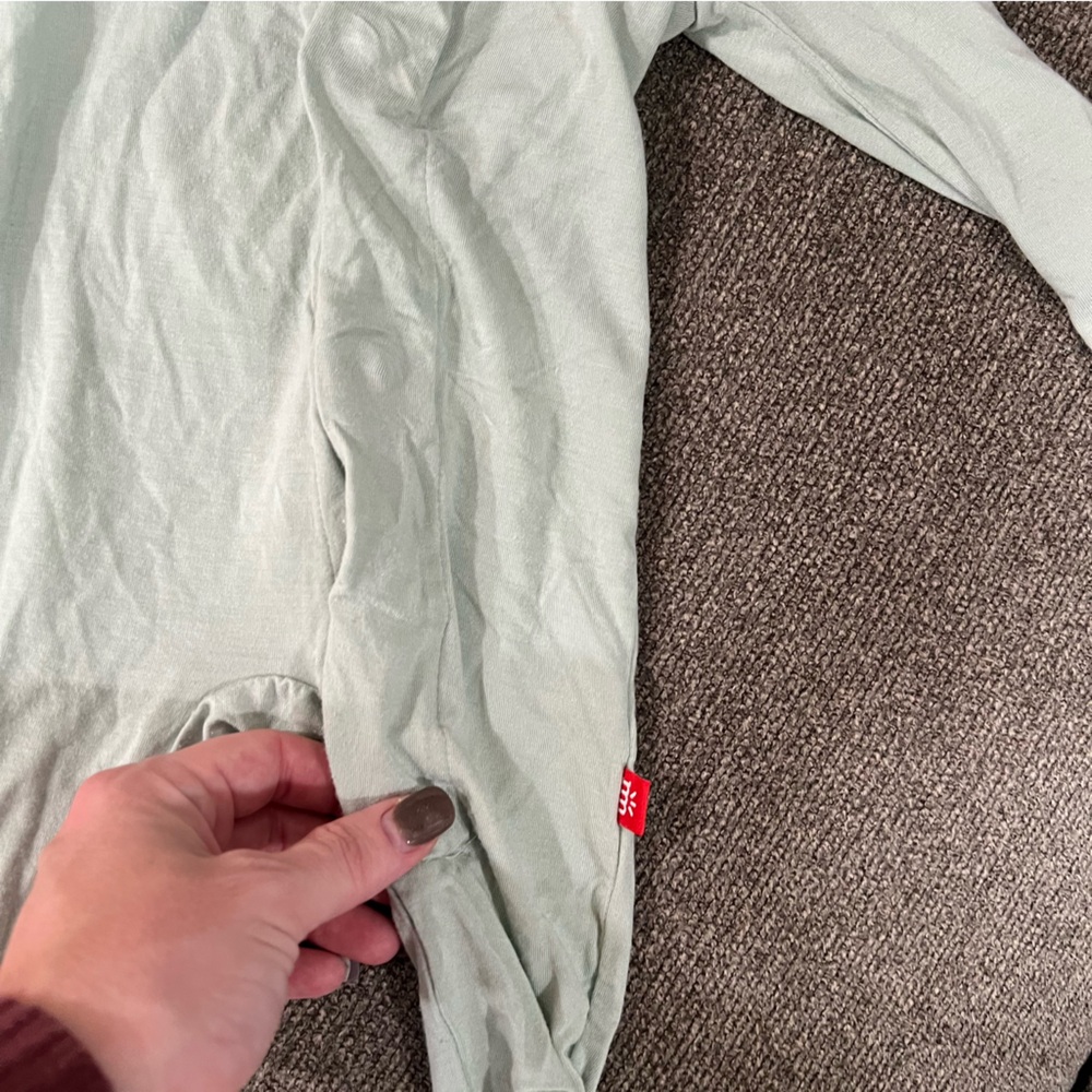 Magnetic Me Mint Green Newborn Onesie - Picture 3 of 4